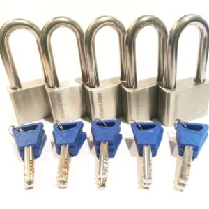 10 x X12 UltraMax padlocks keyed alike