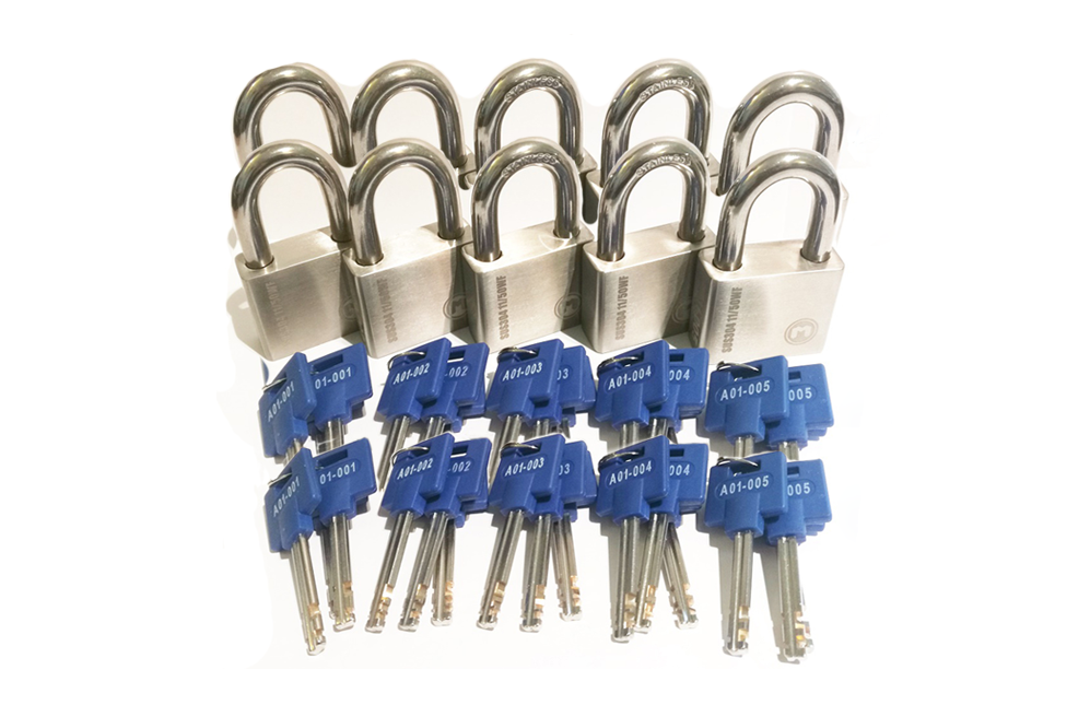 10 x X11 UltraMax Padlocks keyed alike