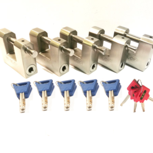 5 x M60 Shipping container padlocks