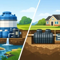 Portable Wastewater System Versus Septic Tank
